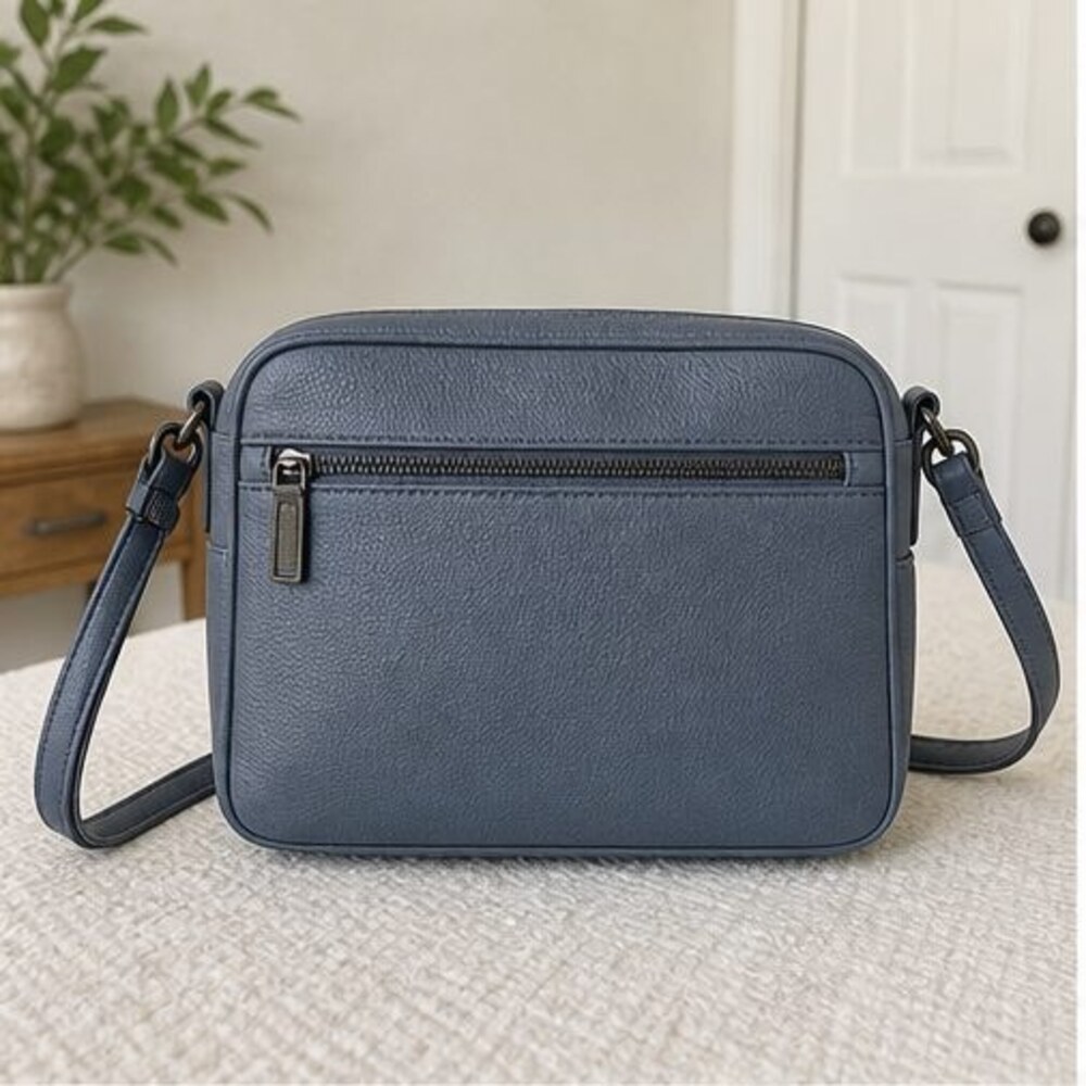 Mauve Woven Crossbody Bag